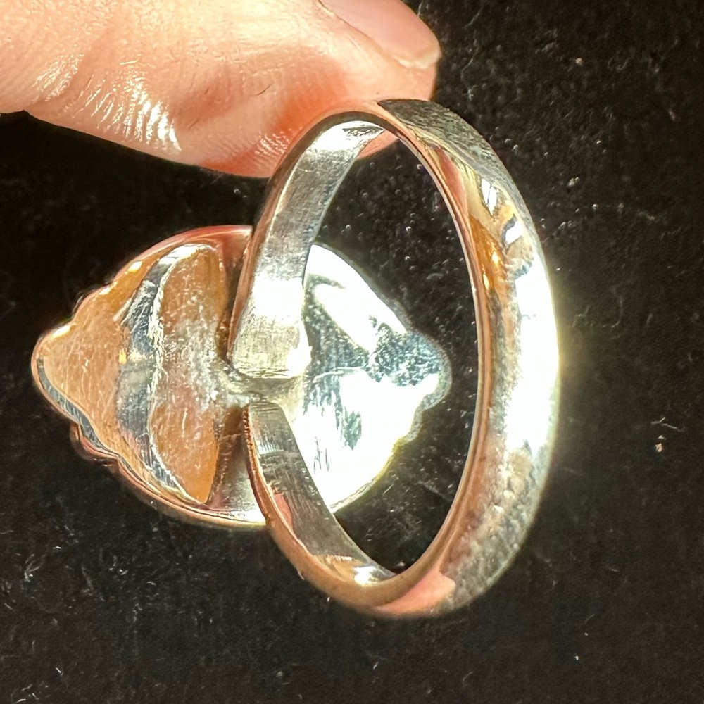 Turquoise Adjustable Ring - image 5